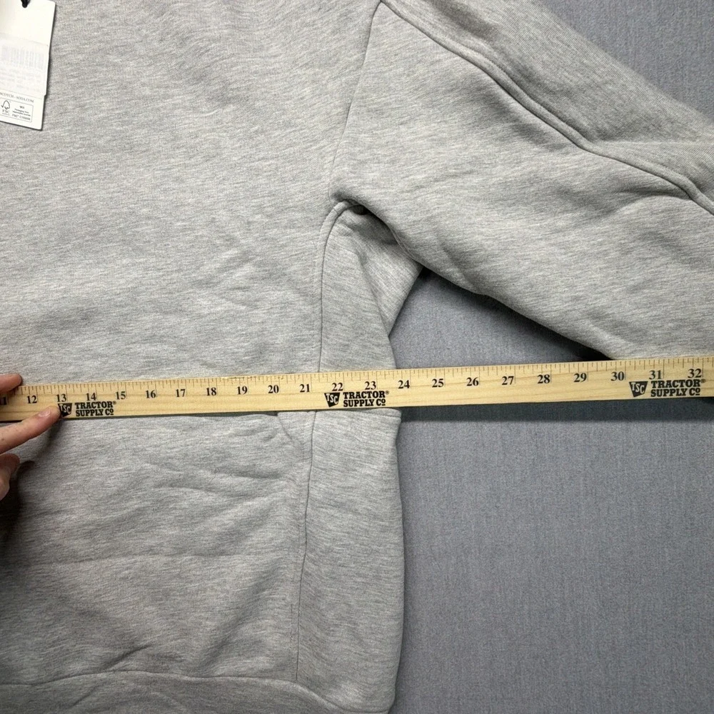 Scotch & Soda Gray Fleece Sweatshirt Style #159933 Size Large NEW w/Tags - Picture 6 of 6